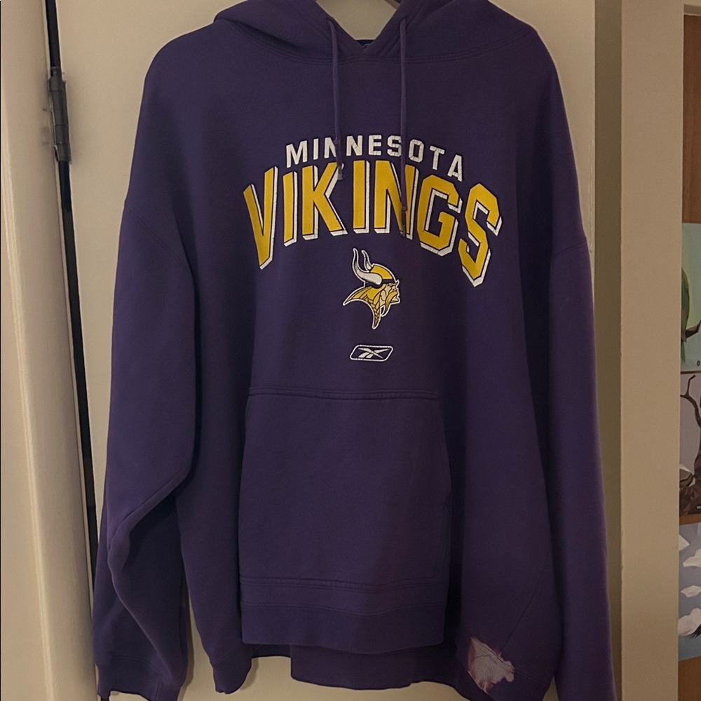 Reebok Purple Minnesota Vikings Men's Sweater